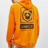 Printed sweatshirt with hood