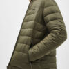 Khaki puffer jacket