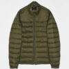 Khaki puffer jacket